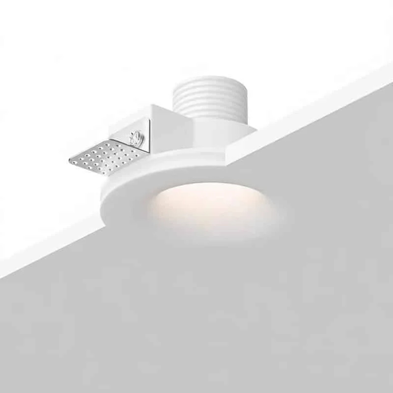 Downlight dengan cincin gipsum dan modul yang dapat dilepas