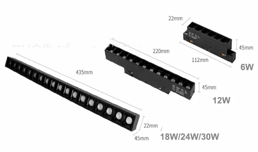Lampu sorot magnetik bersarang lebah