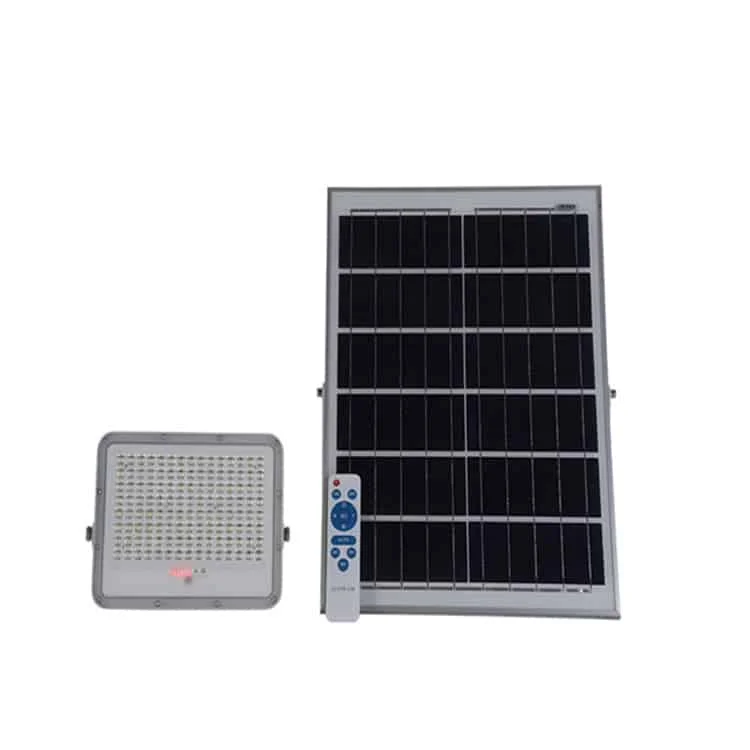 Lampu sorot area tenaga surya FL-SP dengan alat kontrol dan sensor cahaya lingkungan