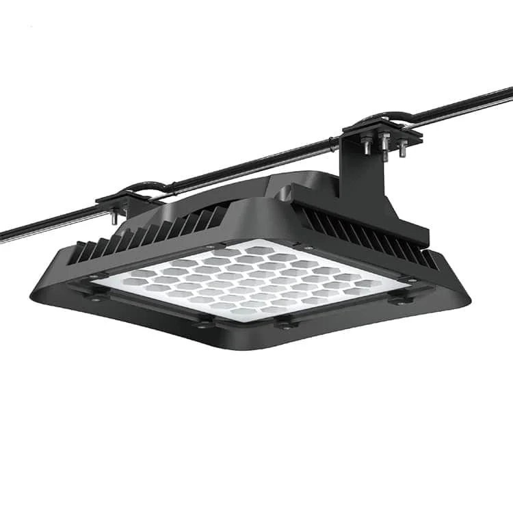 Lampu high bay persegi dengan pilihan pemasangan