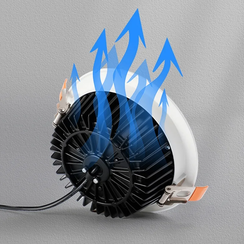 Ticari downlight ısı emicisi