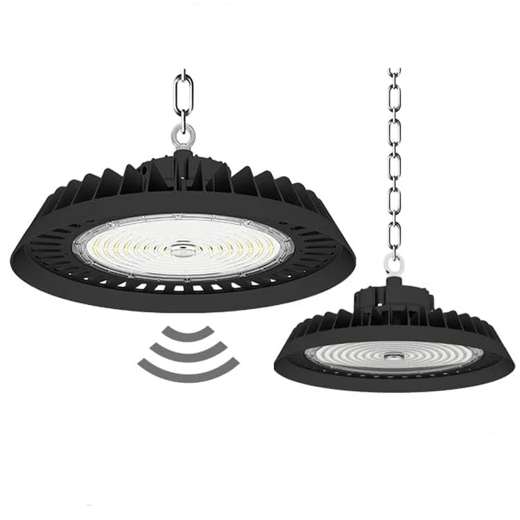 Lampu high bay industri dengan sensor radar