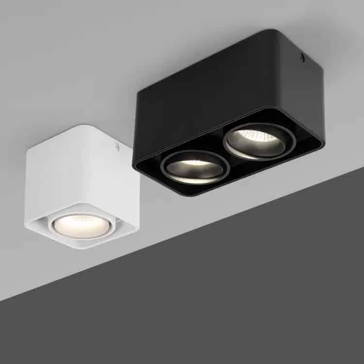 Downlight permukaan DLG-H dengan pilihan jumlah modul
