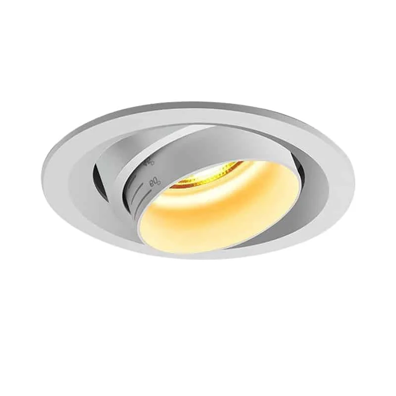 Lampu sorot tanam dengan zoom 15–60°