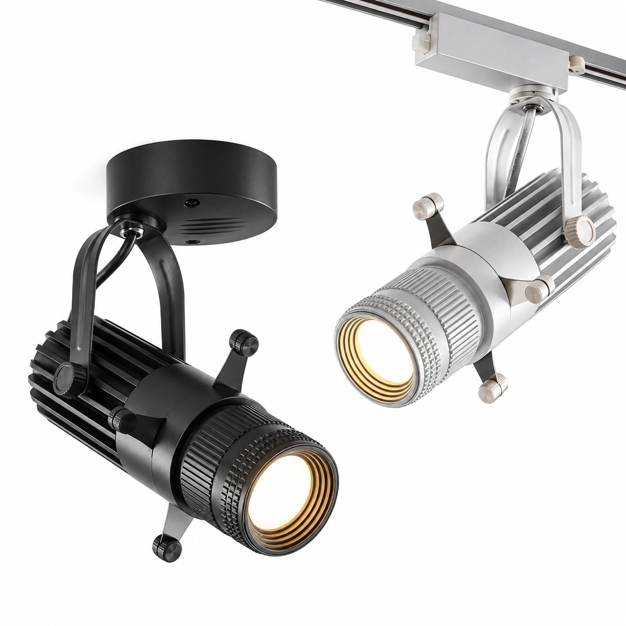 Lampu pembingkaian LED jenis rel