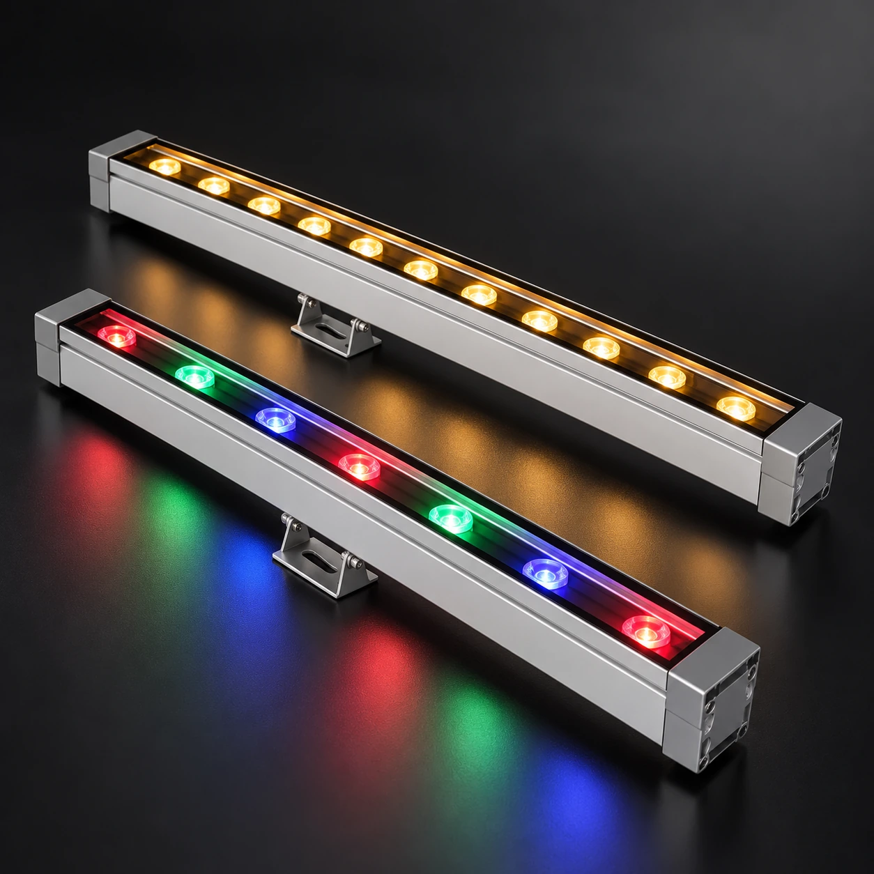Lampu pencahayaan dinding LED linear
