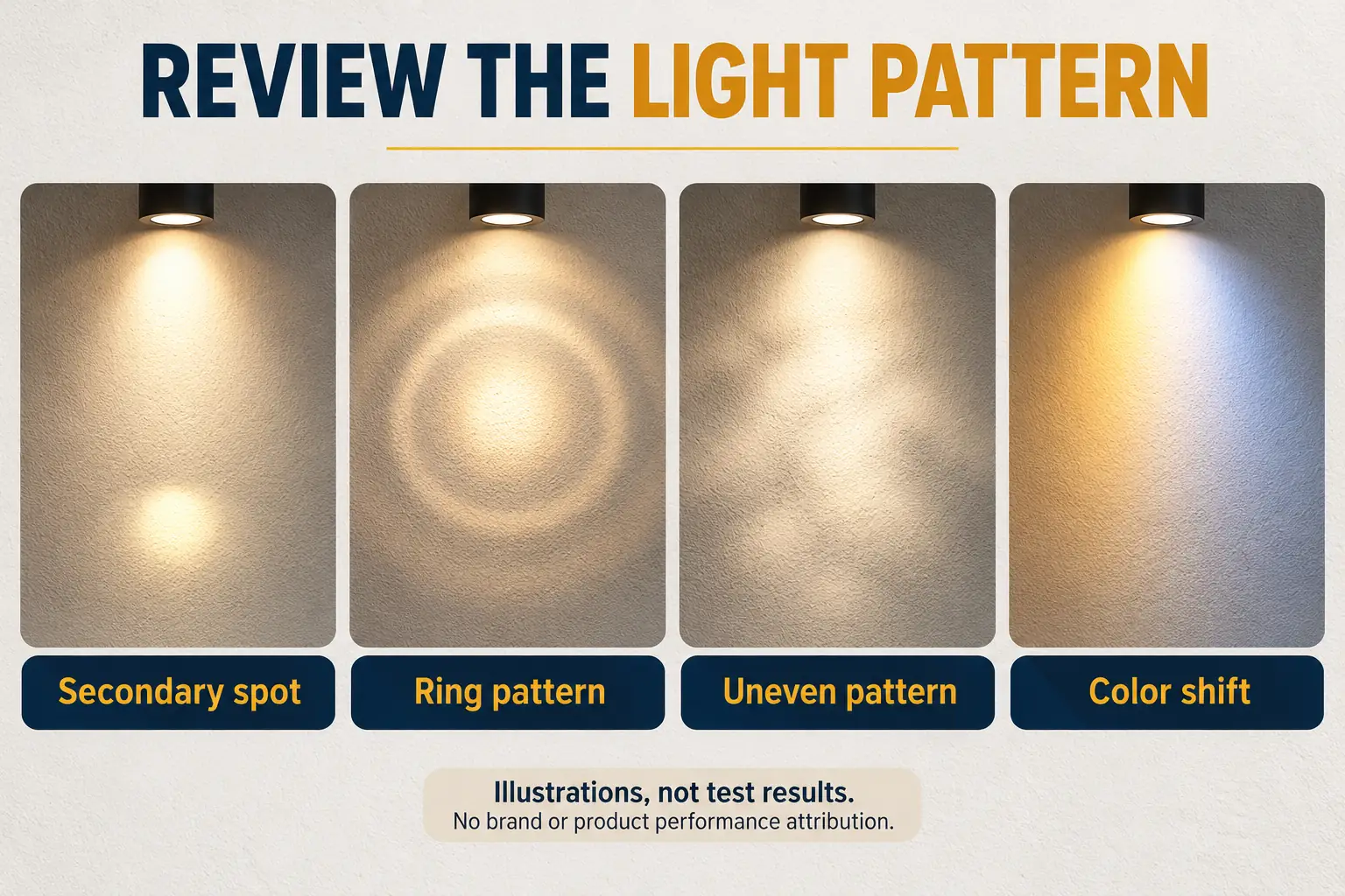 unwanted light pattern artifacts explained