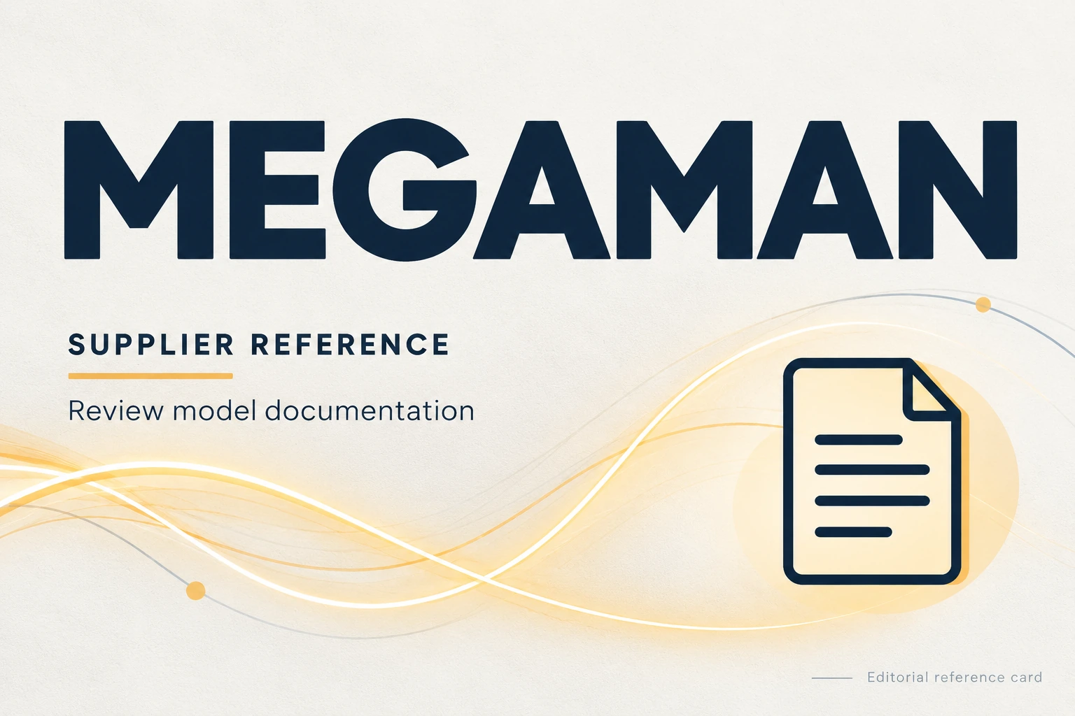 visual identification of megaman in a supplier directory