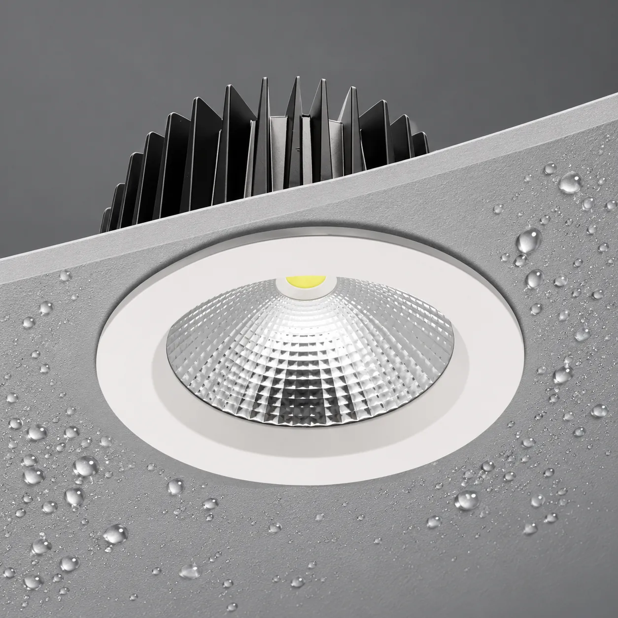 Contoh downlight kamar mandi